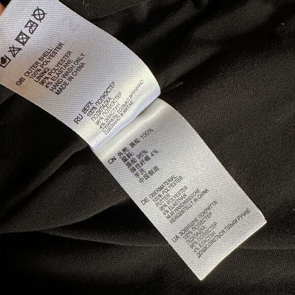 REISS Rebecca Bodycon Textured Dress in Black Size 4 - Picture 9 of 12